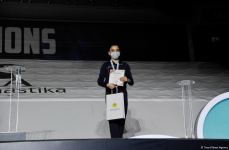 Bədii gimnastika üzrə Azərbaycan çempionatının qalibləri mükafatlandırılıb (FOTO)