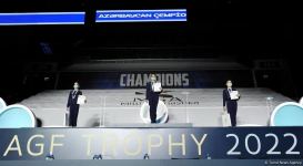 Bədii gimnastika üzrə Azərbaycan çempionatının qalibləri mükafatlandırılıb (FOTO)