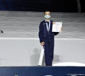 Bədii gimnastika üzrə Azərbaycan çempionatının qalibləri mükafatlandırılıb (FOTO)