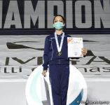 Bədii gimnastika üzrə Azərbaycan çempionatının qalibləri mükafatlandırılıb (FOTO)