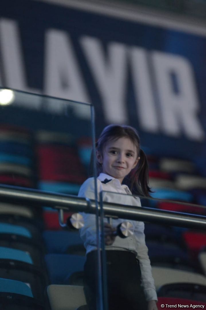 Milli Gimnastika Arenasında bədii gimnastika üzrə Azərbaycan çempionatı davam edir (FOTO)
