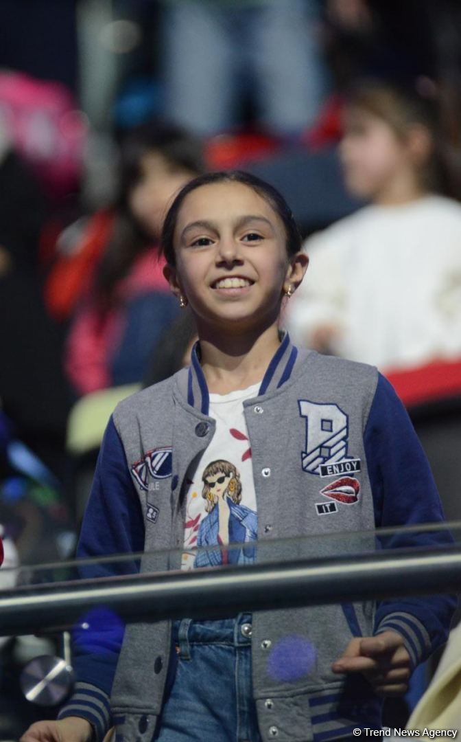 Milli Gimnastika Arenasında bədii gimnastika üzrə Azərbaycan çempionatı davam edir (FOTO)
