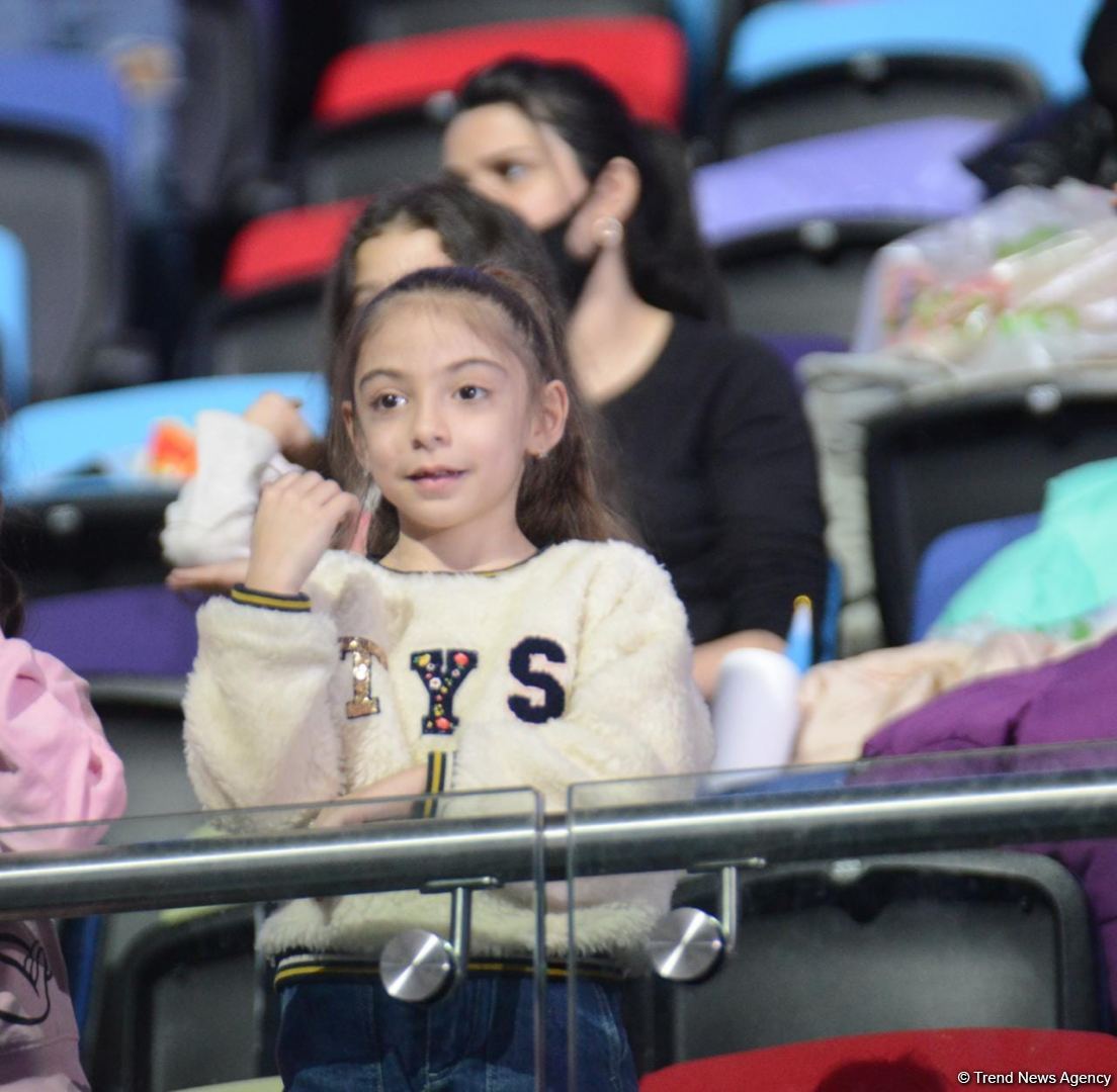 Milli Gimnastika Arenasında bədii gimnastika üzrə Azərbaycan çempionatı davam edir (FOTO)