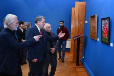 Gənc rəssamların “Rənglərin nəfəsi” sərgisinin açılışı olub (FOTO)