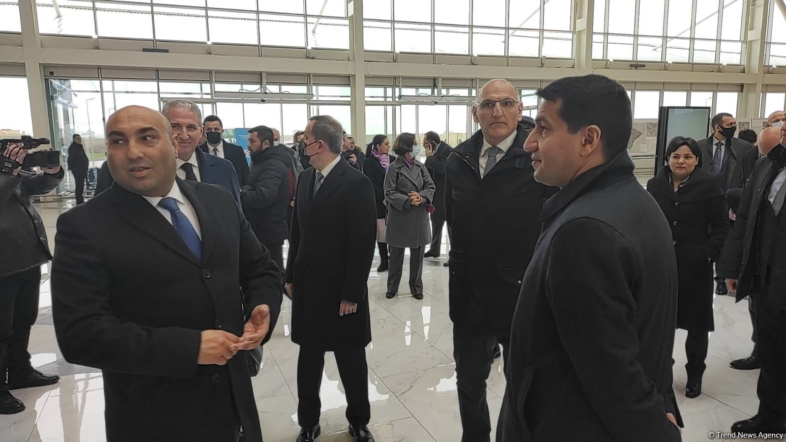 Şuşada toplantıda iştirak edəcək BMT nümayəndələri Füzuliyə çatıblar (FOTO/VİDEO)