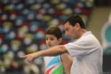 İdman gimnastikası üzrə Azərbaycan Birinciliyi və Bakı Çempionatının birinci günü start götürüb (FOTO)
