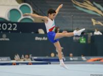İdman gimnastikası üzrə Azərbaycan Birinciliyi və Bakı Çempionatının birinci günü start götürüb (FOTO)