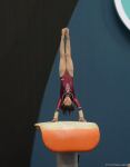 İdman gimnastikası üzrə Azərbaycan Birinciliyi və Bakı Çempionatının birinci günü start götürüb (FOTO)