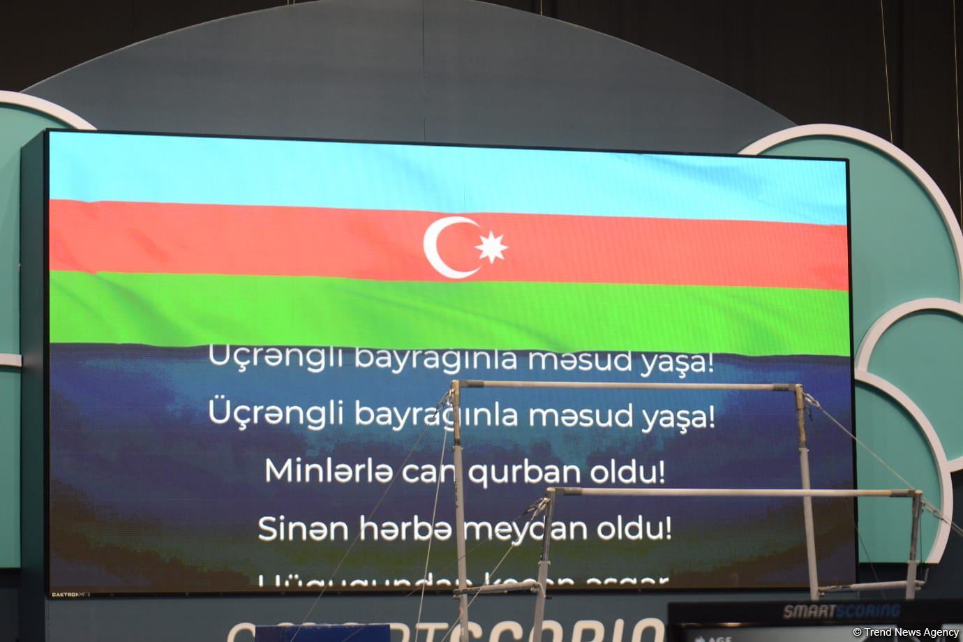 İdman gimnastikası üzrə Azərbaycan Birinciliyi və Bakı Çempionatının birinci günü start götürüb (FOTO)