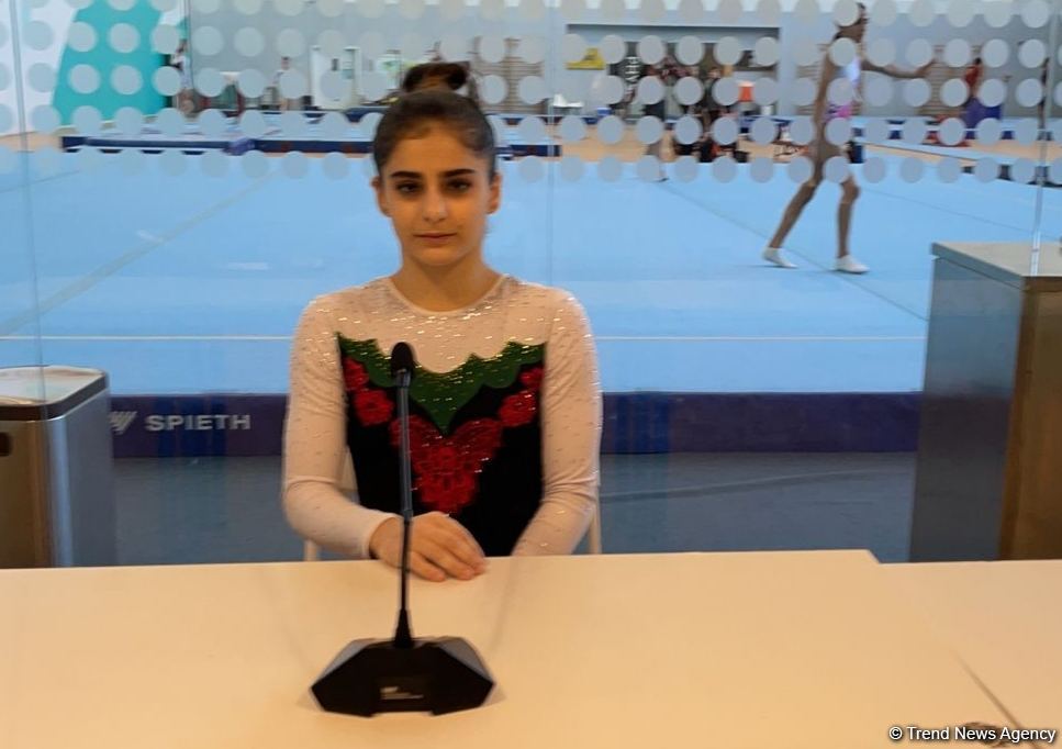 İdman gimnastikası üzrə Dünya Kubokunda məşqçi bizdən yaxşı nəticələr gözləyir - Samirə Qəhrəmanova