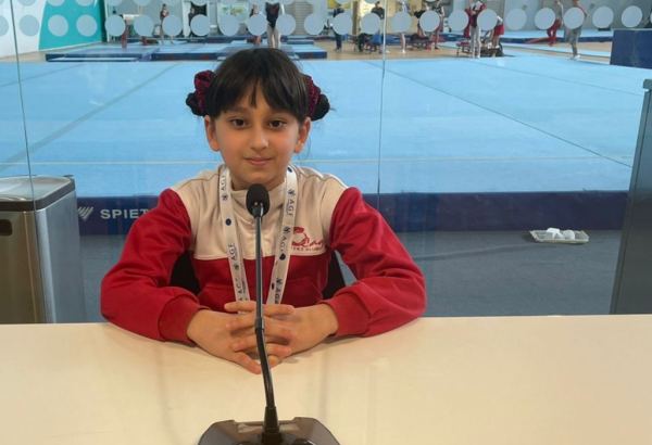Çempionatda qazandığım medalı məşqçimə  həsr edirəm - Gimnast