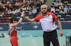 İdman gimnastikası üzrə Azərbaycan Birinciliyi və Bakı Çempionatında final gününə start verilib (FOTO)