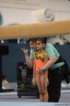 İdman gimnastikası üzrə Azərbaycan Birinciliyi və Bakı Çempionatında final gününə start verilib (FOTO)