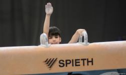 İdman gimnastikası üzrə Azərbaycan Birinciliyi və Bakı Çempionatında final gününə start verilib (FOTO)