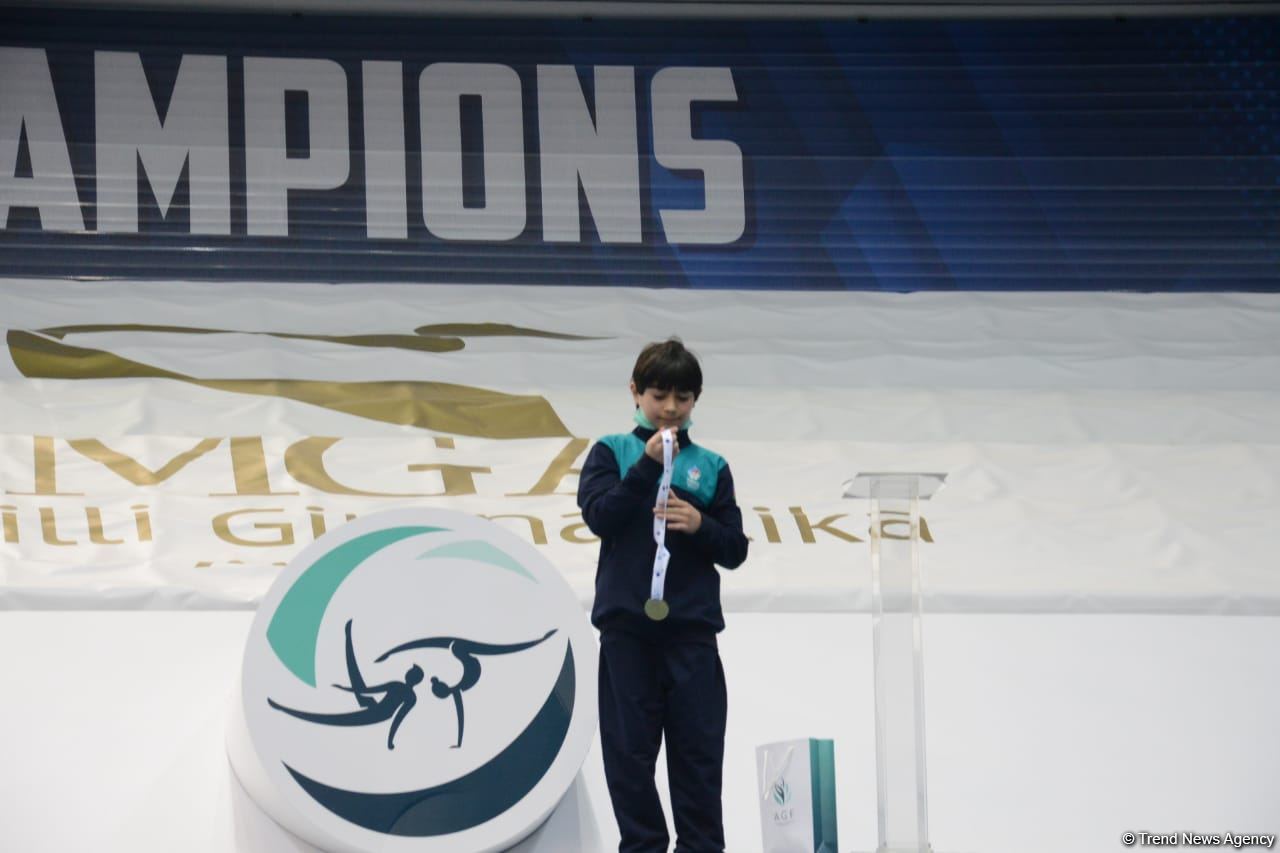 İdman gimnastikası üzrə Azərbaycan Birinciliyi və Bakı Çempionatının qaliblərinin mükafatlandırılma mərasimi keçirilib (FOTO)