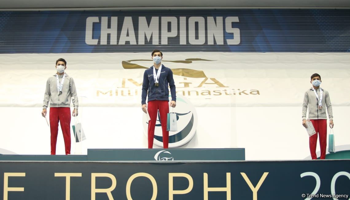 İdman gimnastikası üzrə Azərbaycan birinciliyi və Bakı çempionatının qaliblərinin mükafatlandırılma mərasimi keçirilib (FOTO)