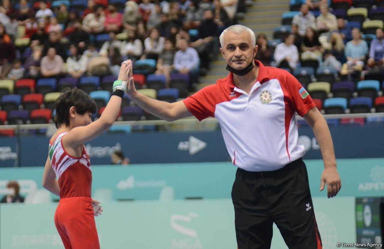 İdman gimnastikası üzrə Azərbaycan Birinciliyi və Bakı Çempionatında final gününə start verilib (FOTO)