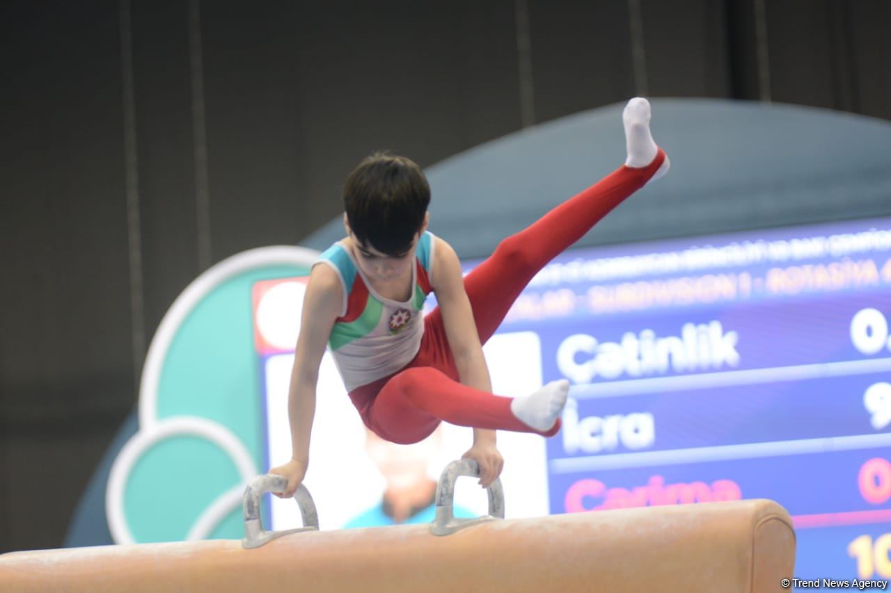 İdman gimnastikası üzrə Azərbaycan Birinciliyi və Bakı Çempionatında final gününə start verilib (FOTO)