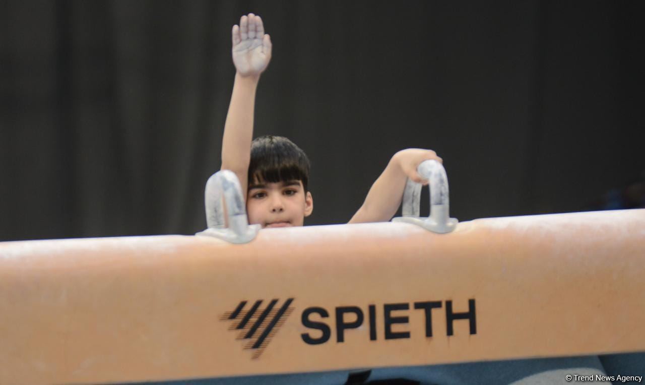 İdman gimnastikası üzrə Azərbaycan Birinciliyi və Bakı Çempionatında final gününə start verilib (FOTO)
