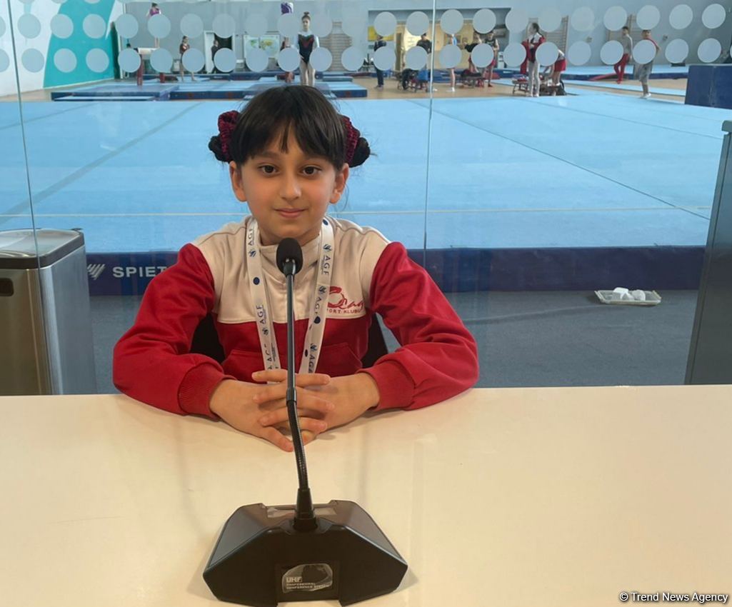 Çempionatda qazandığım medalı məşqçimə  həsr edirəm - Gimnast