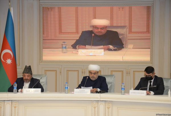 Azərbaycandakı dini konfessiya rəhbərləri Ukraynadakı hadisələrlə bağlı çağırış ediblər (FOTO)