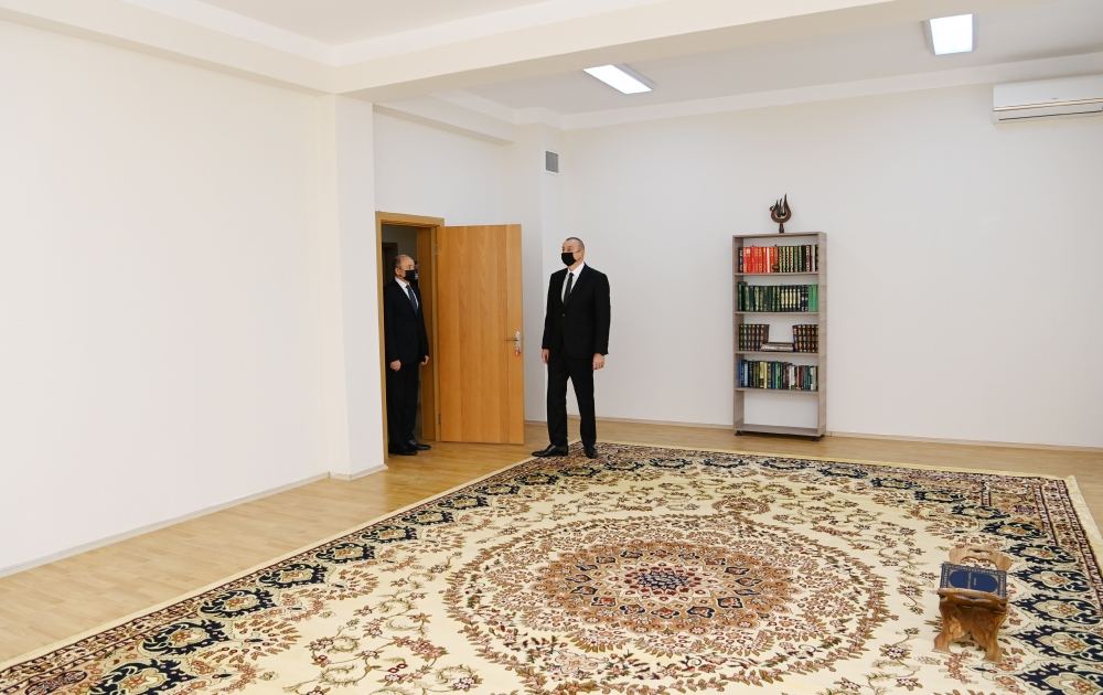 Prezident İlham Əliyev Bakıda yeni inşa edilmiş müasir penitensiar müəssisələrdə yaradılan şəraitlə tanış olub (FOTO/VİDEO)