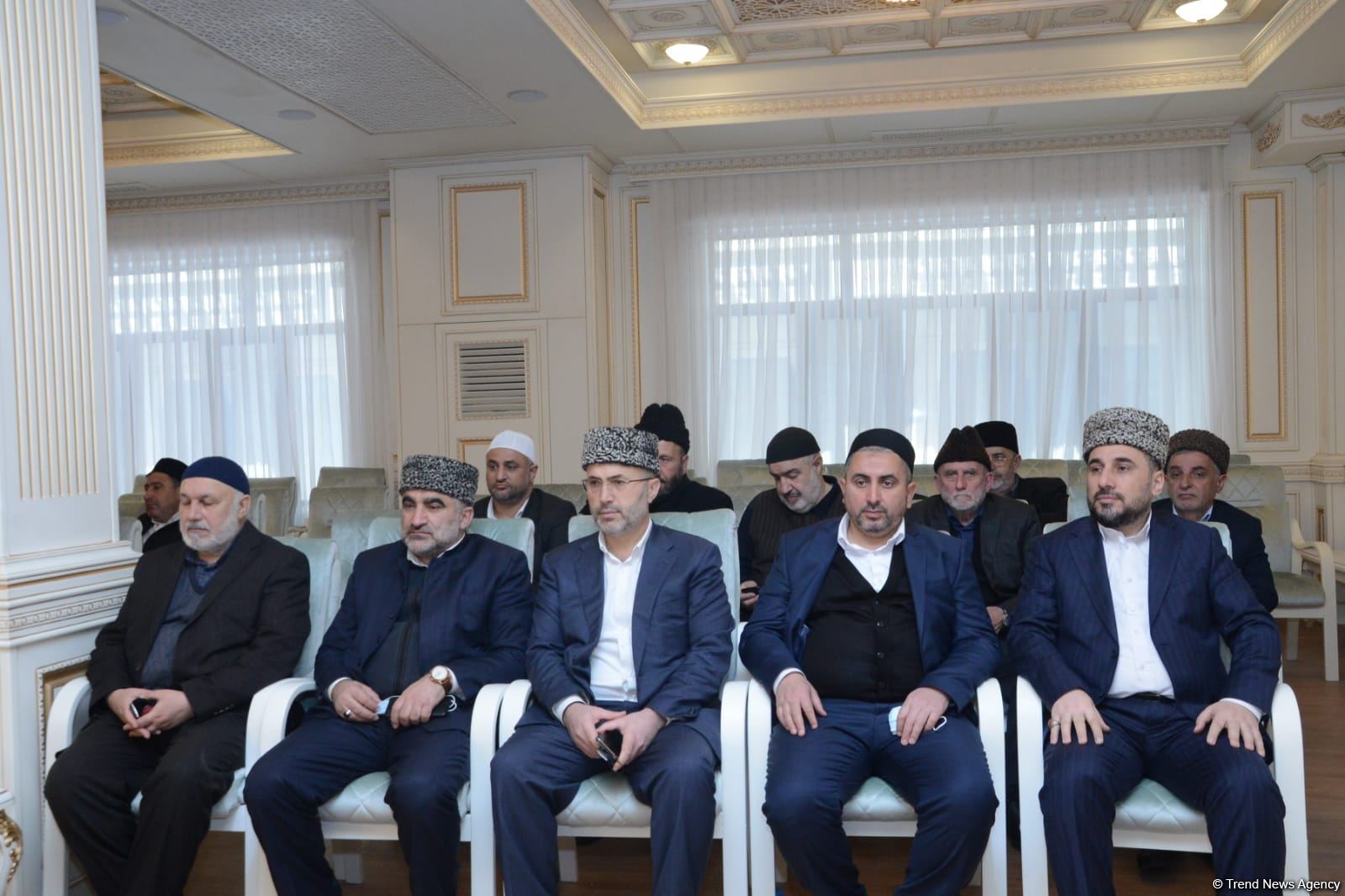 Azərbaycandakı dini konfessiya rəhbərləri Ukraynadakı hadisələrlə bağlı çağırış ediblər (FOTO)