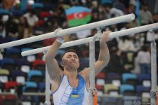 Bakıda İdman Gimnastikası üzrə Dünya Kubokunda yarışlar davam edir (FOTO)