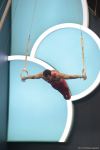 Bakıda İdman Gimnastikası üzrə Dünya Kubokunda yarışlar davam edir (FOTO)
