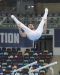 Bakıda İdman Gimnastikası üzrə Dünya Kubokunun birinci günü start götürüb (FOTO)