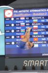 Bakıda İdman Gimnastikası üzrə Dünya Kubokunun birinci günü start götürüb (FOTO)