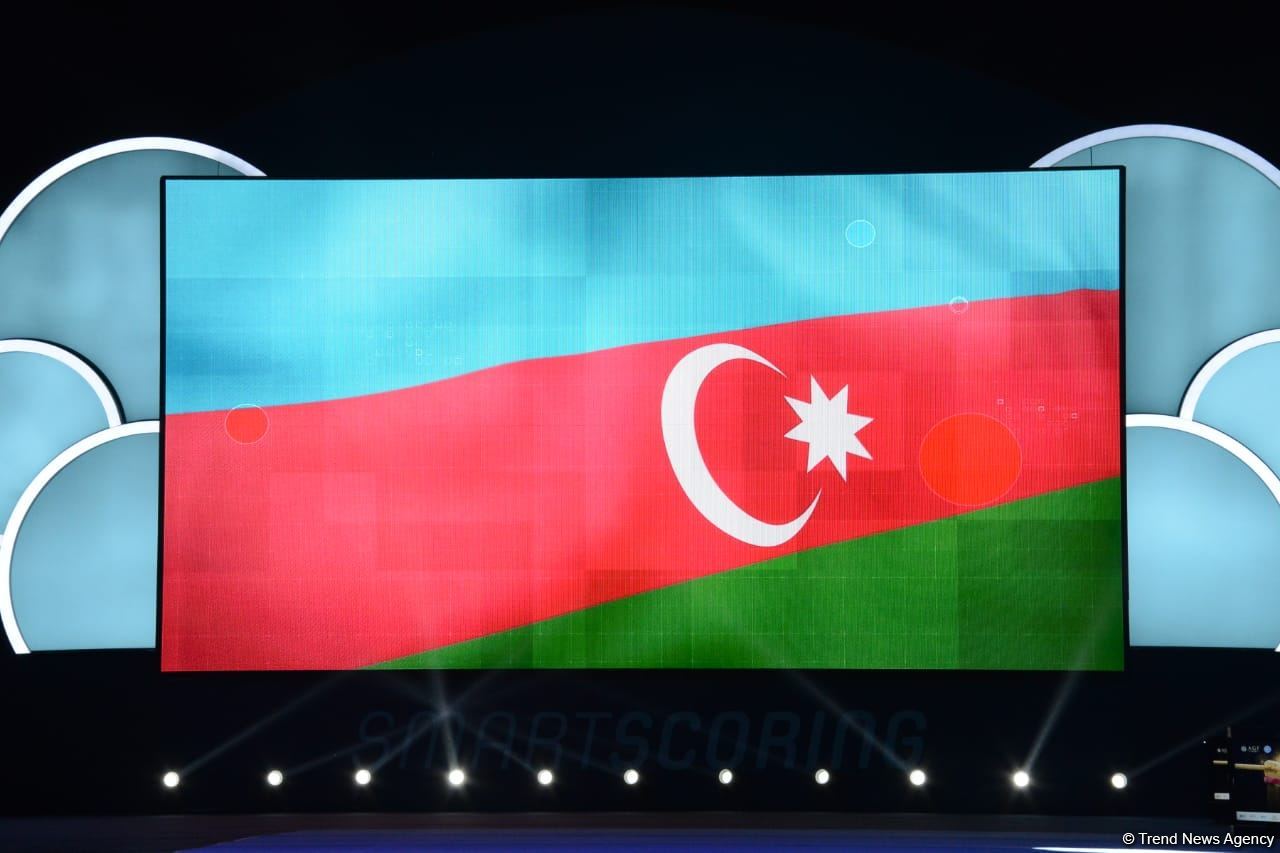 Bakıda İdman Gimnastikası üzrə Dünya Kubokunun açılış mərasimi keçirilib (FOTO)