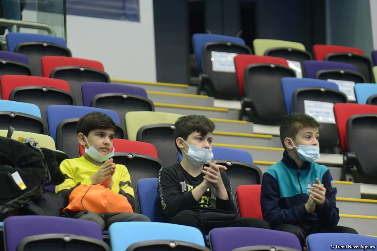 Bakıda İdman Gimnastikası üzrə Dünya Kubokunun açılış mərasimi keçirilib (FOTO)