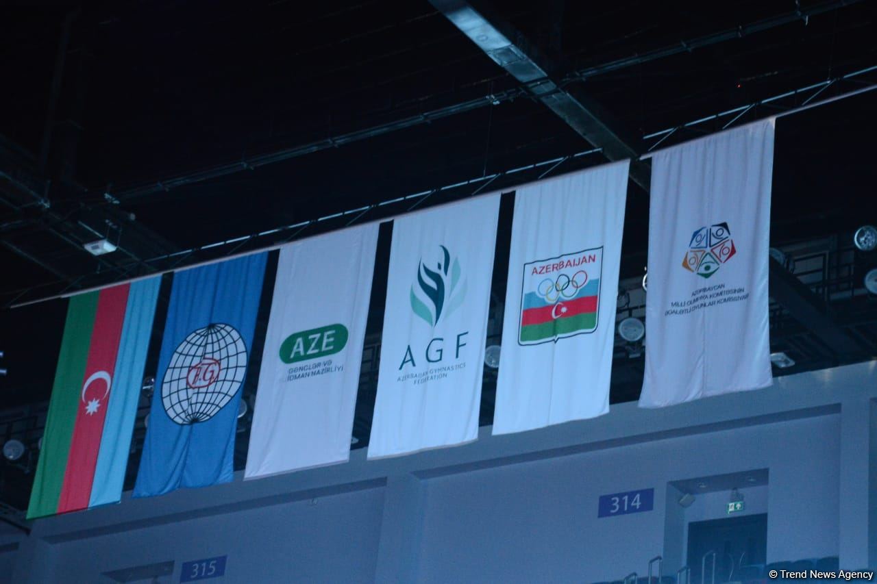 Bakıda İdman Gimnastikası üzrə Dünya Kubokunun açılış mərasimi keçirilib (FOTO)
