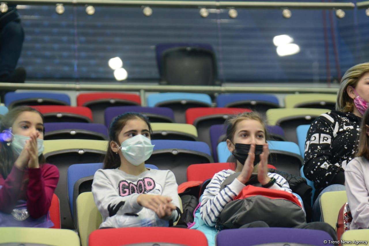 Bakıda İdman Gimnastikası üzrə Dünya Kubokunun açılış mərasimi keçirilib (FOTO)