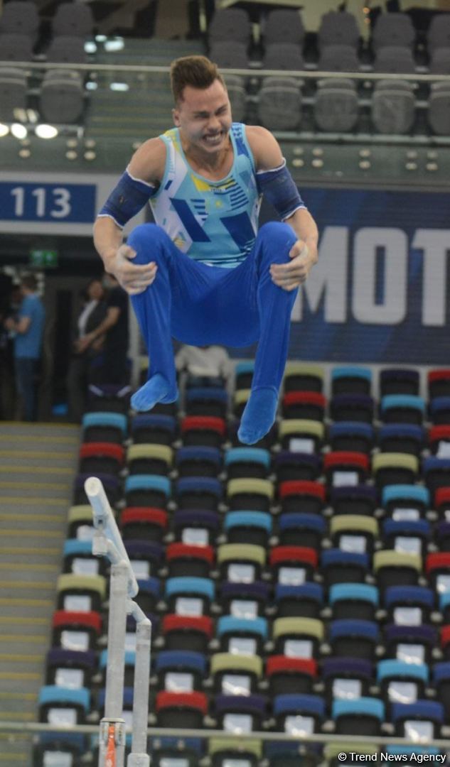Bakıda İdman Gimnastikası üzrə Dünya Kubokunda yarışlar davam edir (FOTO)