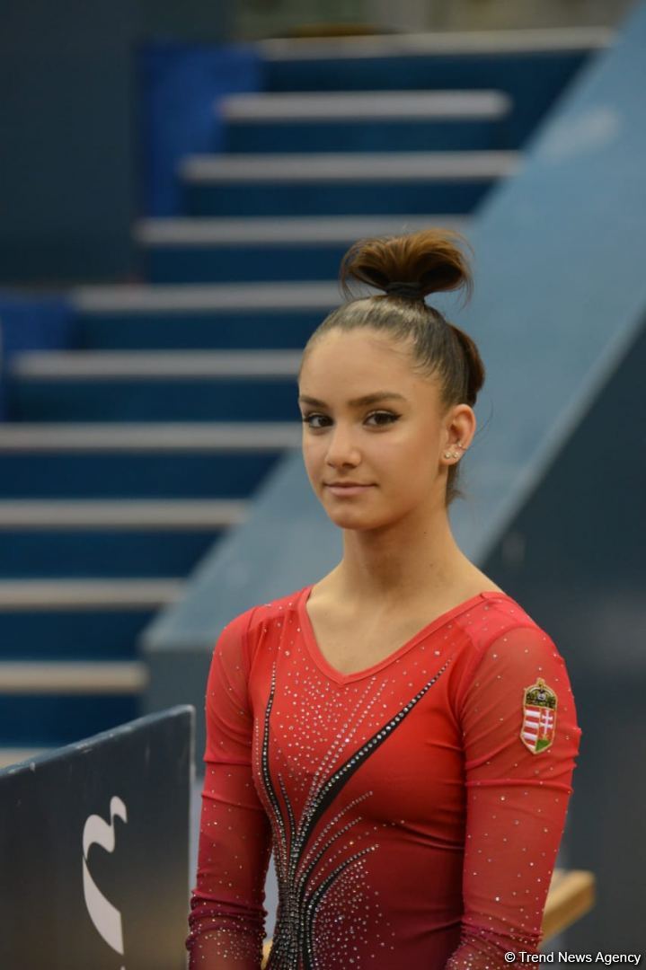 Bakıda İdman Gimnastikası üzrə Dünya Kubokunun birinci günü start götürüb (FOTO)