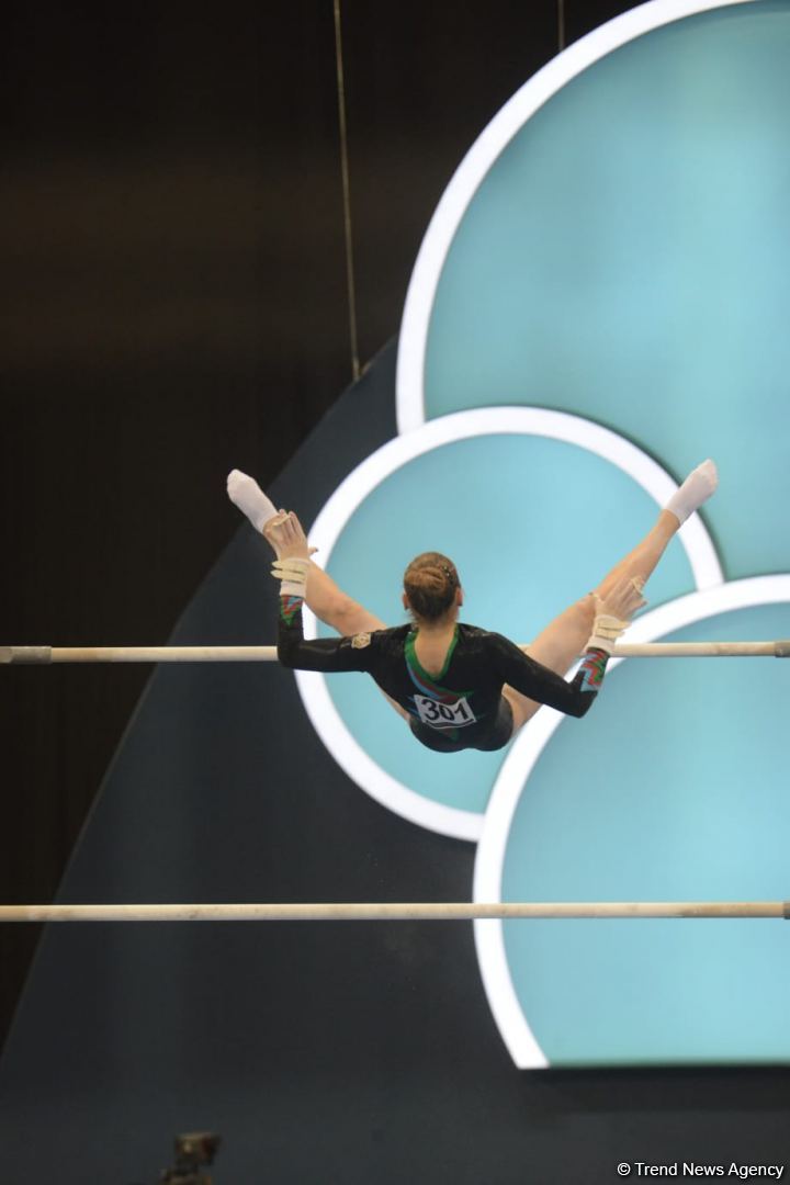 Bakıda keçirilən İdman Gimnastikası üzrə FIG Dünya Kubokunda Azərbaycan gimnastlarının nəticələri (FOTO)