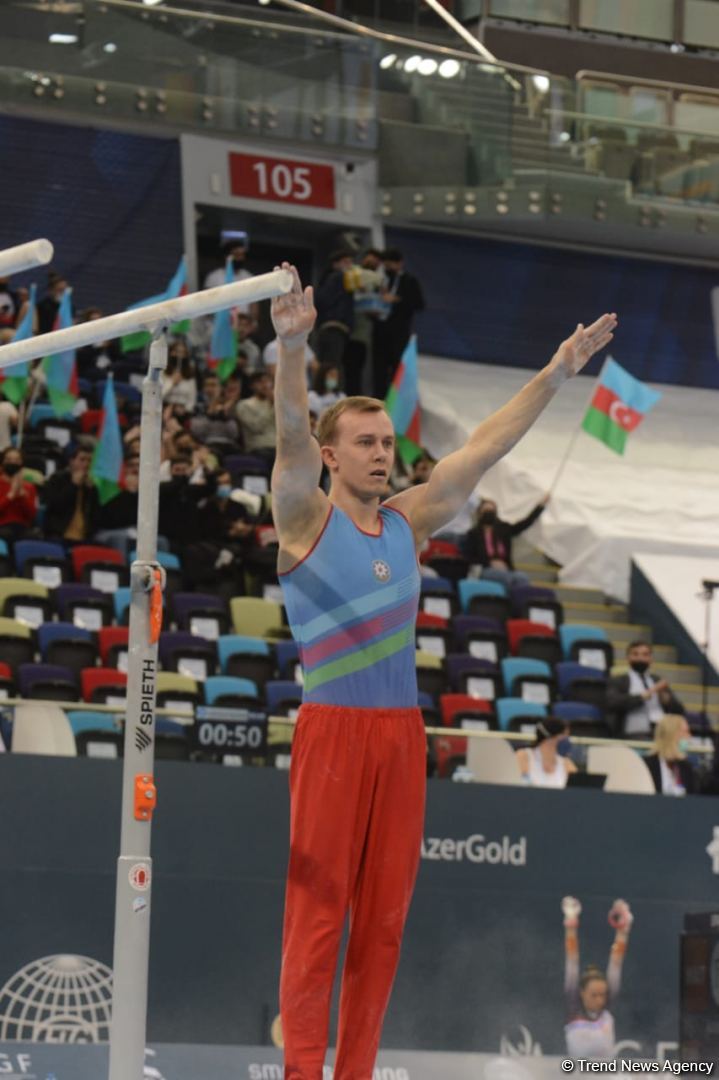 Bakıda keçirilən İdman Gimnastikası üzrə FIG Dünya Kubokunda Azərbaycan gimnastlarının nəticələri (FOTO)