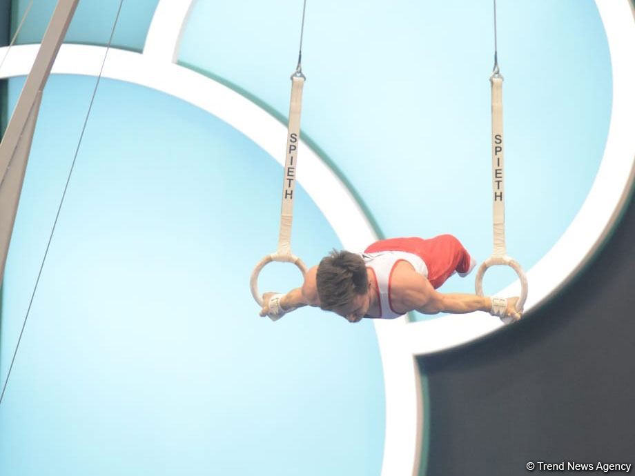Azərbaycan gimnastları İvan Tixonov və Nikita Simonov Dünya Kubokunda finala yüksəlib (FOTO)