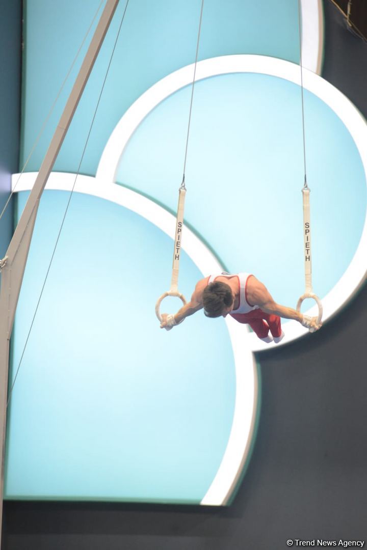 Azərbaycan gimnastları İvan Tixonov və Nikita Simonov Dünya Kubokunda finala yüksəlib (FOTO)