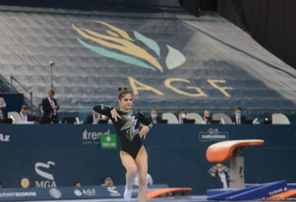 Bakıda keçirilən İdman Gimnastikası üzrə FIG Dünya Kubokunda Azərbaycan gimnastlarının nəticələri (FOTO)