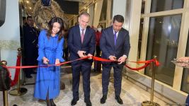 Qazaxıstanın loukoster aviaşirkəti Bakıya ilk uçuşunu həyata keçirib (FOTO)