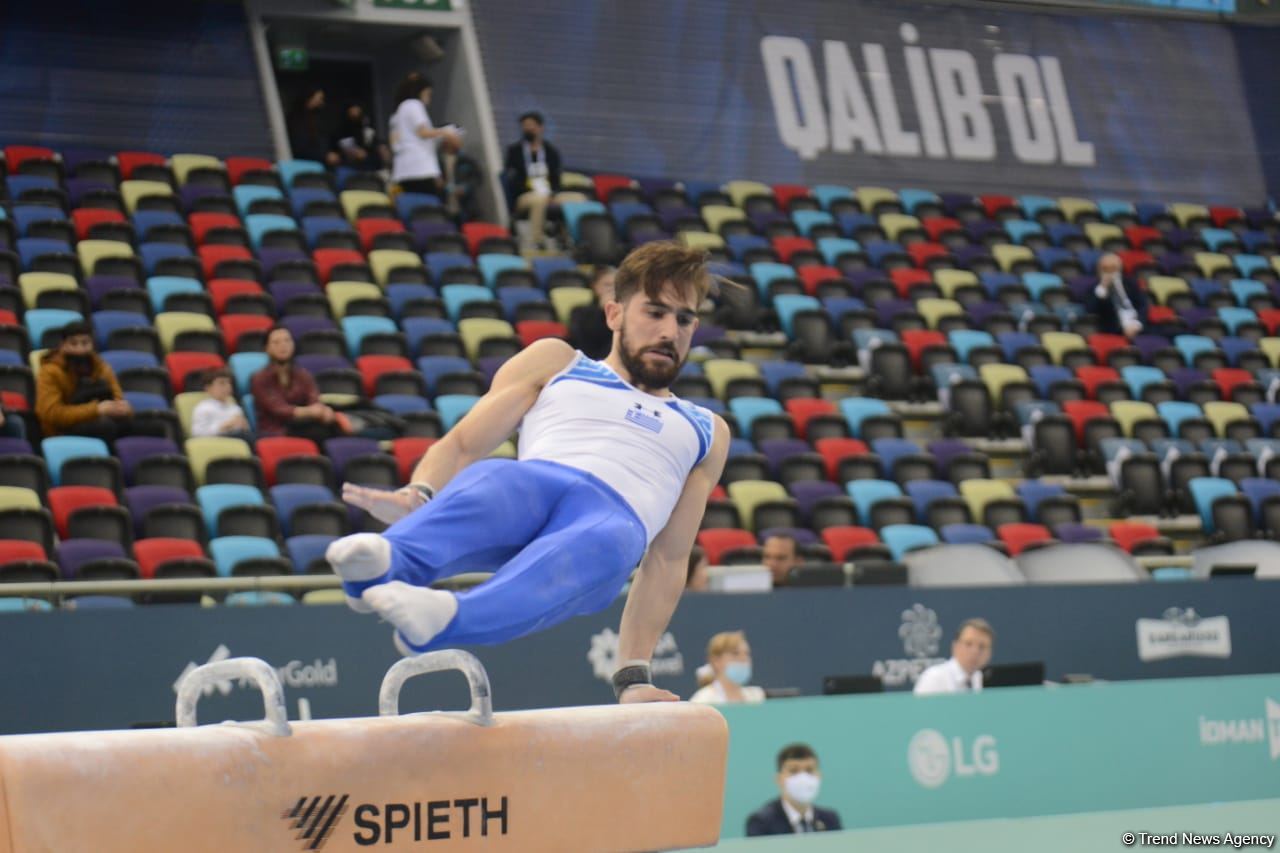 Bakıda İdman Gimnastikası üzrə Dünya Kubokunun ikinci günü start götürüb (FOTO)