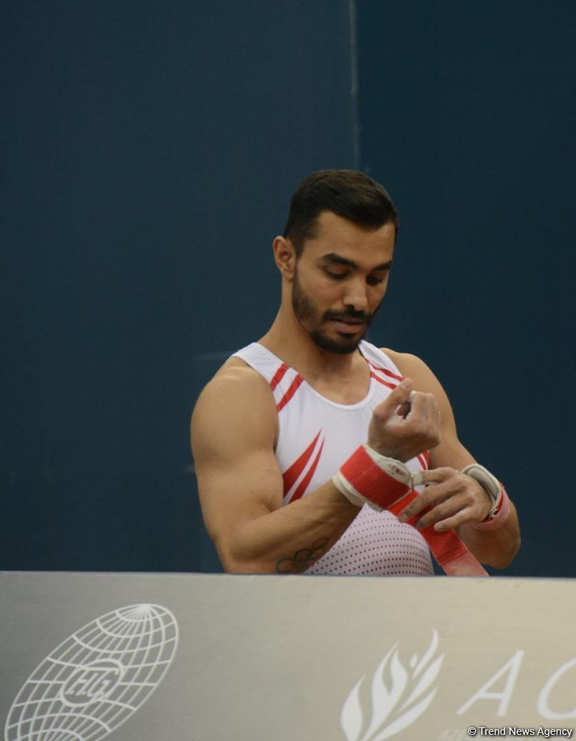 Bakıda İdman Gimnastikası üzrə Dünya Kubokunun ikinci günü start götürüb (FOTO)