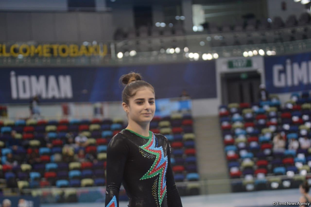 Bakıda İdman Gimnastikası üzrə Dünya Kubokunun ikinci günü start götürüb (FOTO)