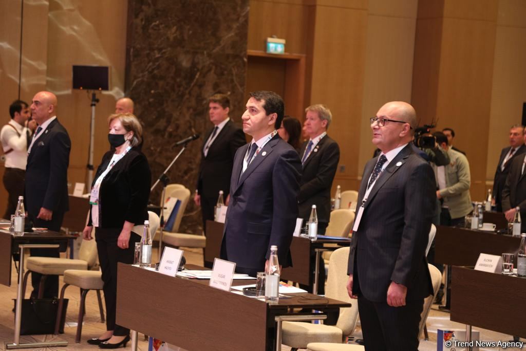 Humanitar Mina Fəaliyyəti və Davamlı İnkişaf Məqsədləri üzrə beynəlxalq konfransın bəyanatı qəbul edilib (FOTO)
