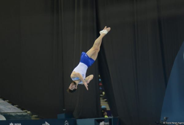 Bakıda İdman Gimnastikası üzrə Dünya Kubokunun final mərhələsi start götürüb (FOTO)