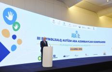 Heydər Əliyev Mərkəzində “III Beynəlxalq Autizm ABA Azərbaycan” konfransı işə başlayıb (FOTO)