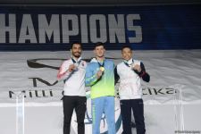 Bakıda İdman Gimnastikası üzrə FIG Dünya Kubokunun qalibləri mükafatlandırılıb (FOTO)